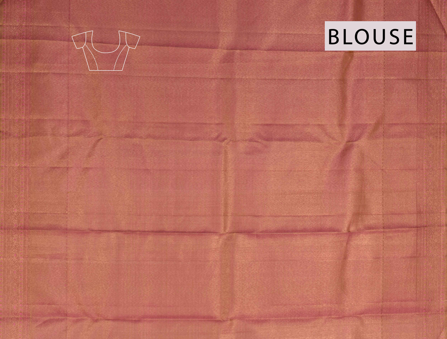 Pink Kanchipuram Bridal Pure Silk All Over Flower Jaal Pattern Body Kerala Style Jari Border Saree