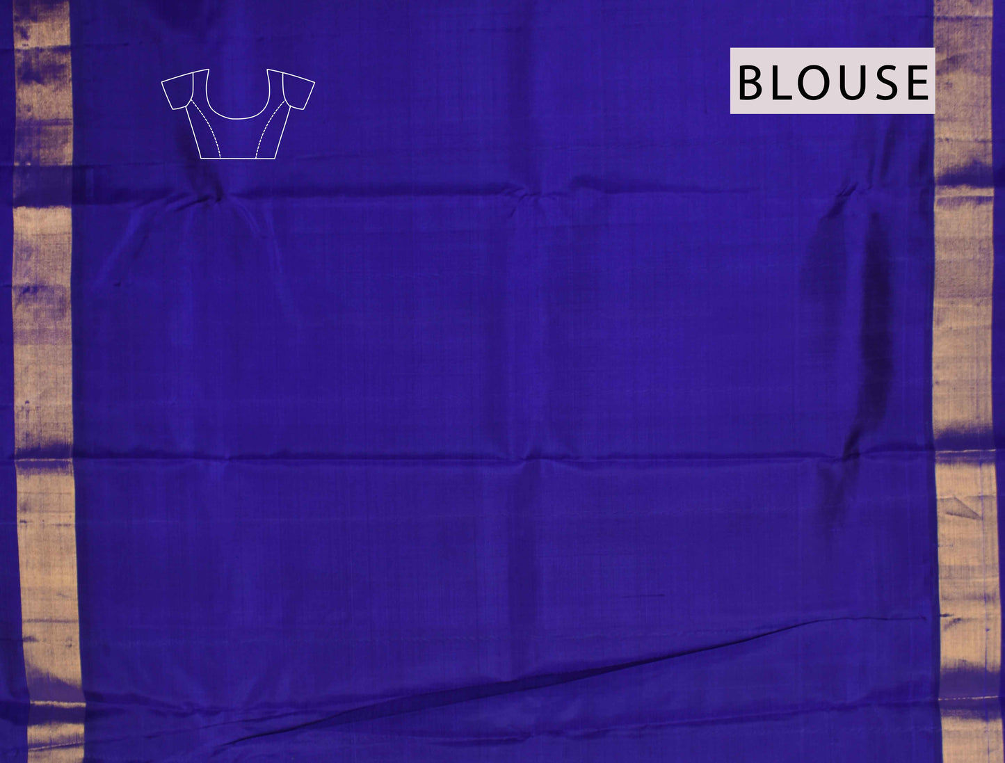 Light Peach Light Weight Pure Silk Contrast Violet Border Saree