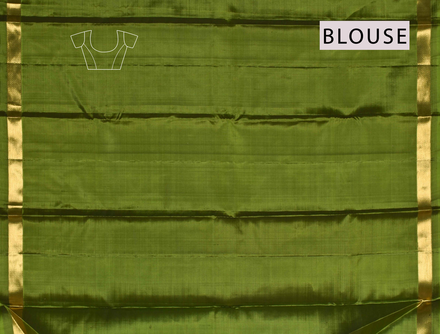 Blue Light Weight Pure Silk Traditional Ribbon Border Saree