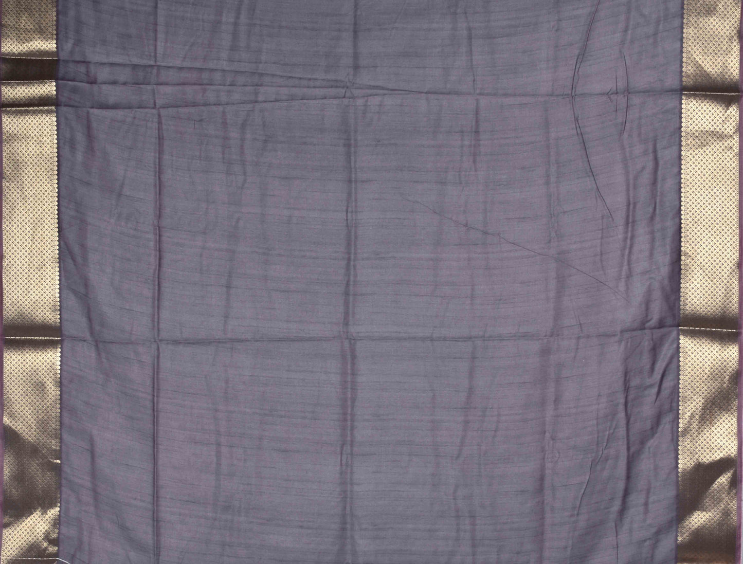 Light Grey Digital Chanderi Viscose Saree