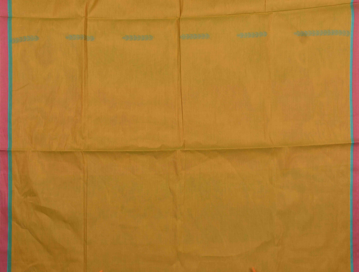 Green Pure South Cotton Meena Butta Rich Pallu Saree