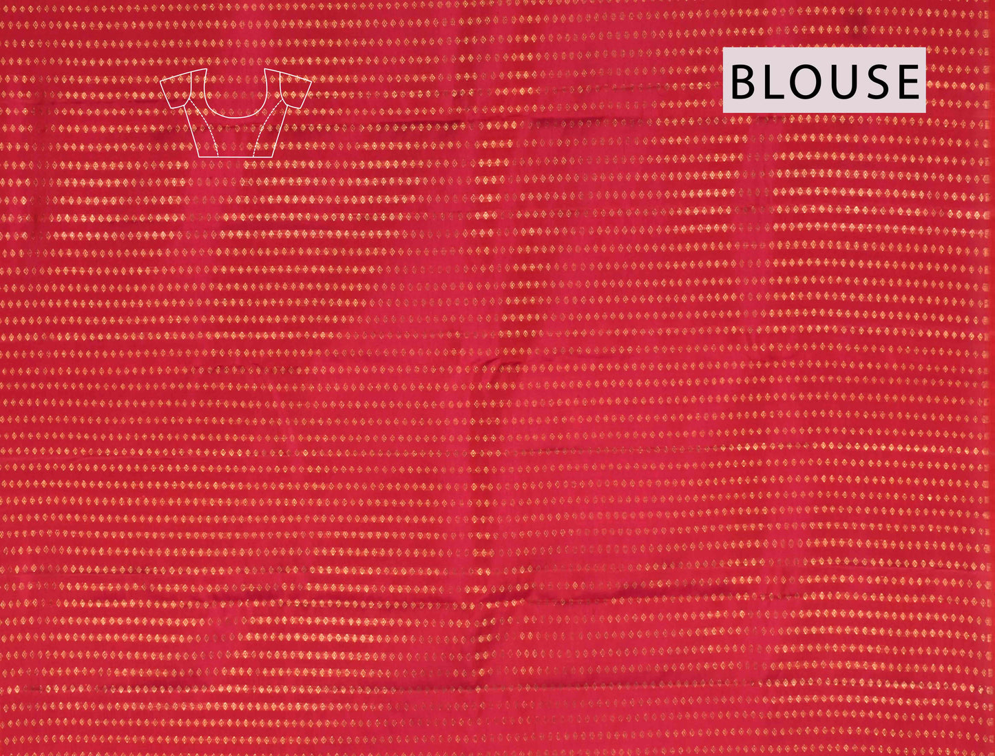 Blue Light Weight Pure Silk Big Square Butta Contrast Pallu Saree