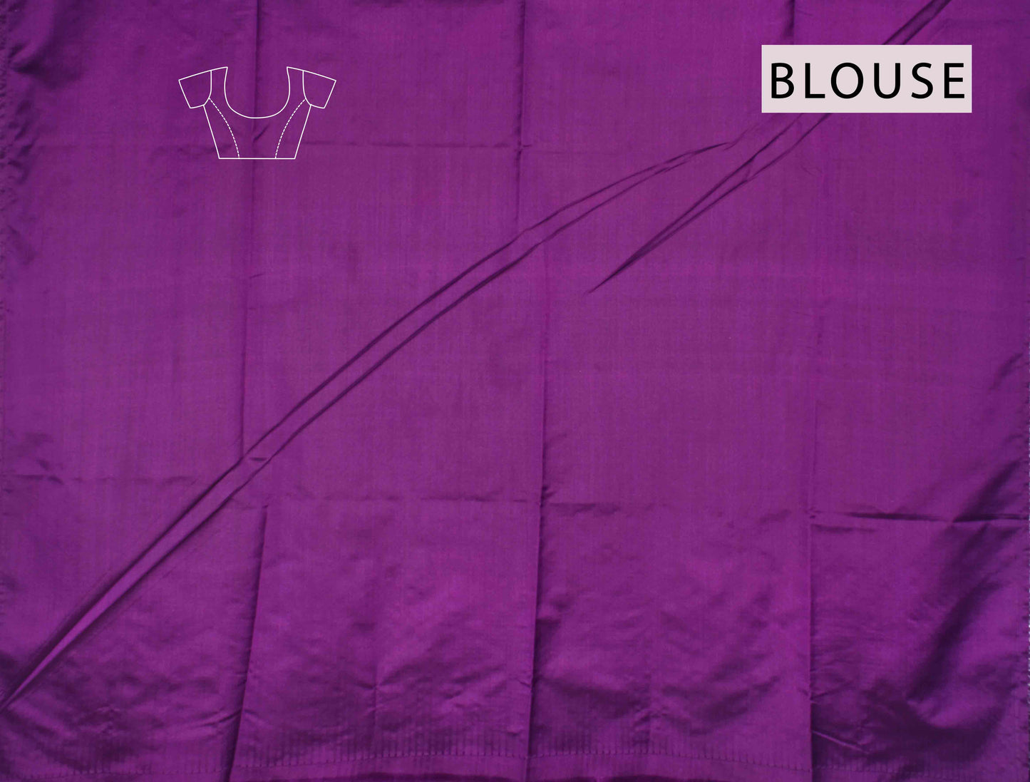 Pink Checkered Waves Semi Soft Silk Contrast Violet Pallu Saree