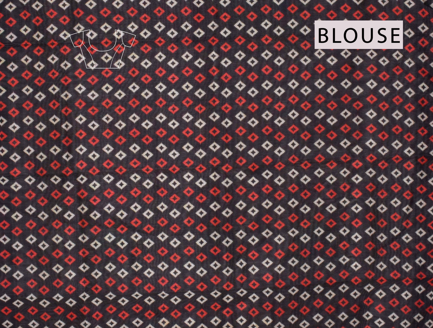 Multicolor Semi Tussar Gond Art Inspired Saree