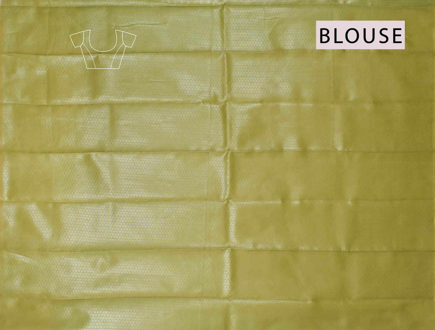 Laurel Green Semi Silk Fancy Floral Design Light Green Border Pallu Saree