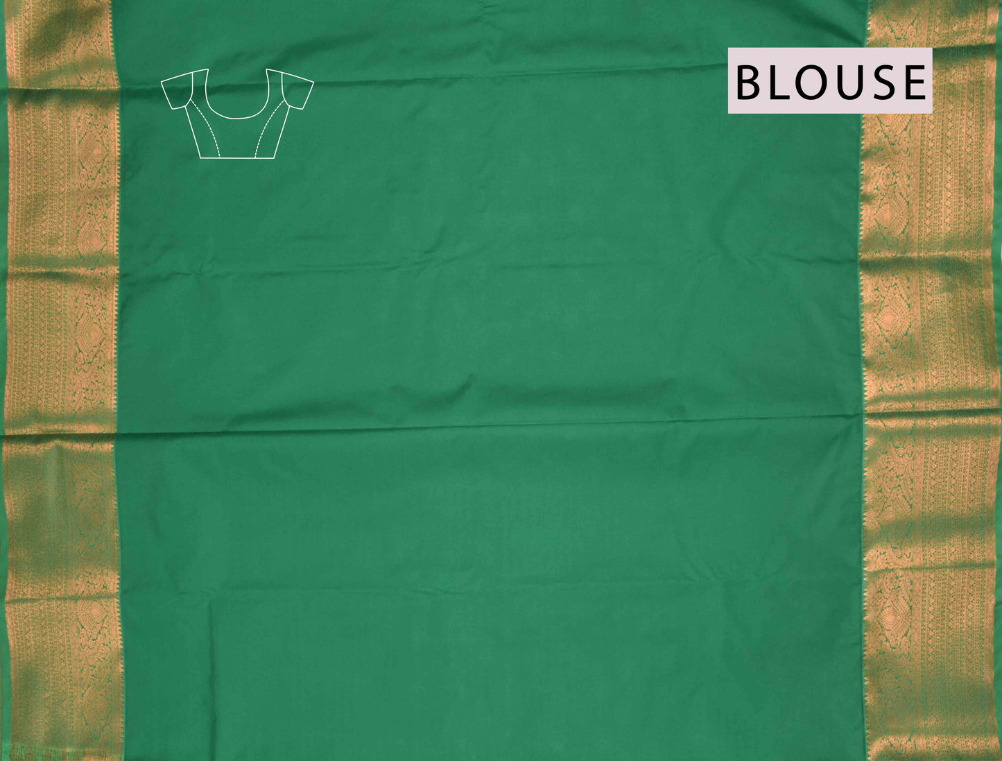 Orange Semi Soft Silk Traditional Butta Green Border Saree