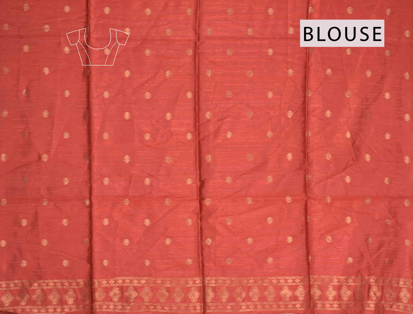 Light Grey Semi Tussar Golden Toys Printed Contrast Border Pallu Saree