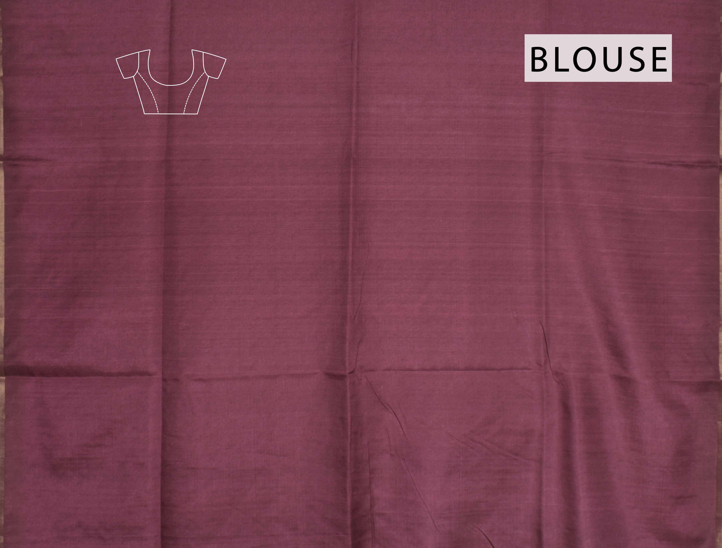 Wine Purple Floral Vines Print Malai Semi Silk Saree