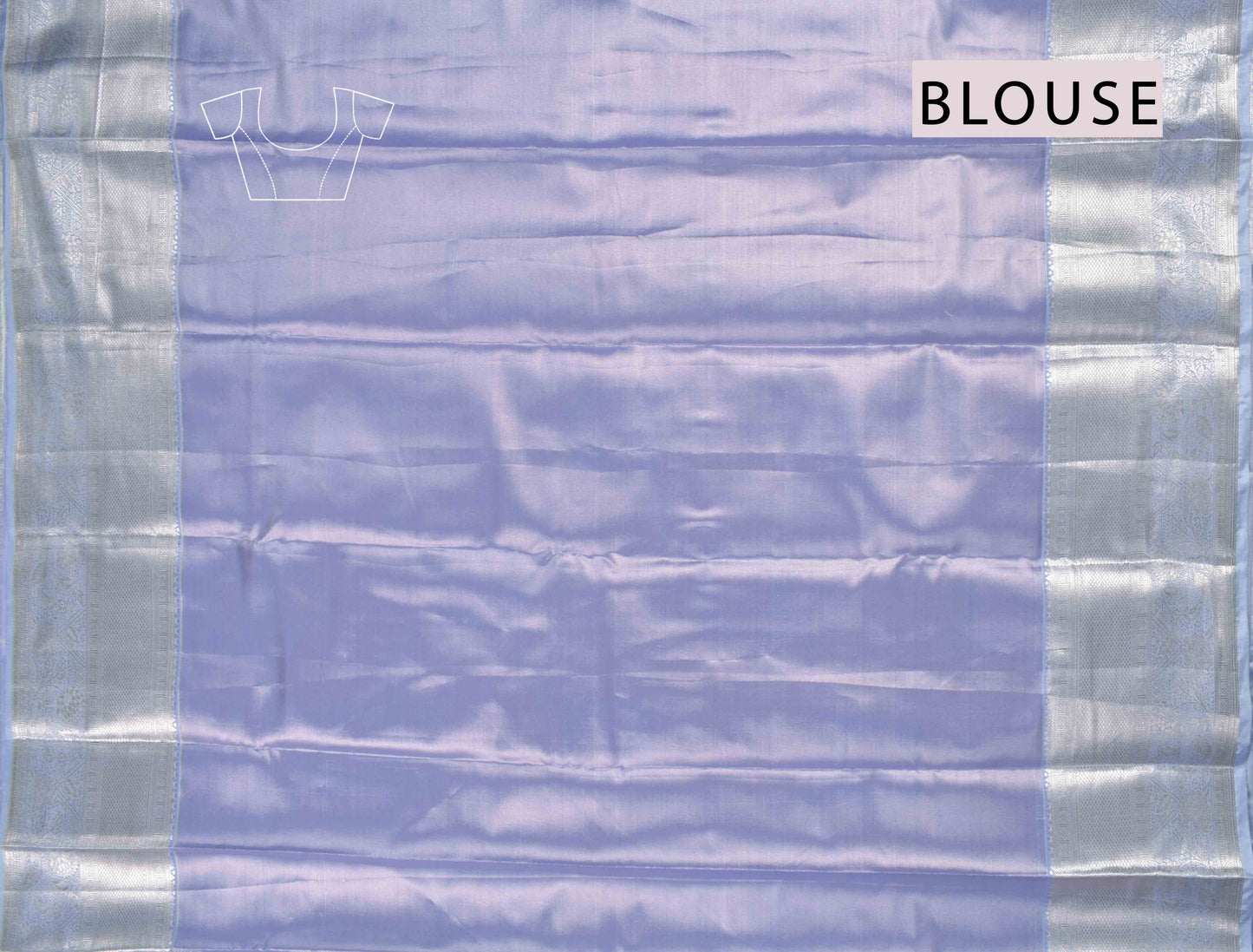 Pink Semi Silk Twin Peacocks Violet Zari Border Pallu Saree