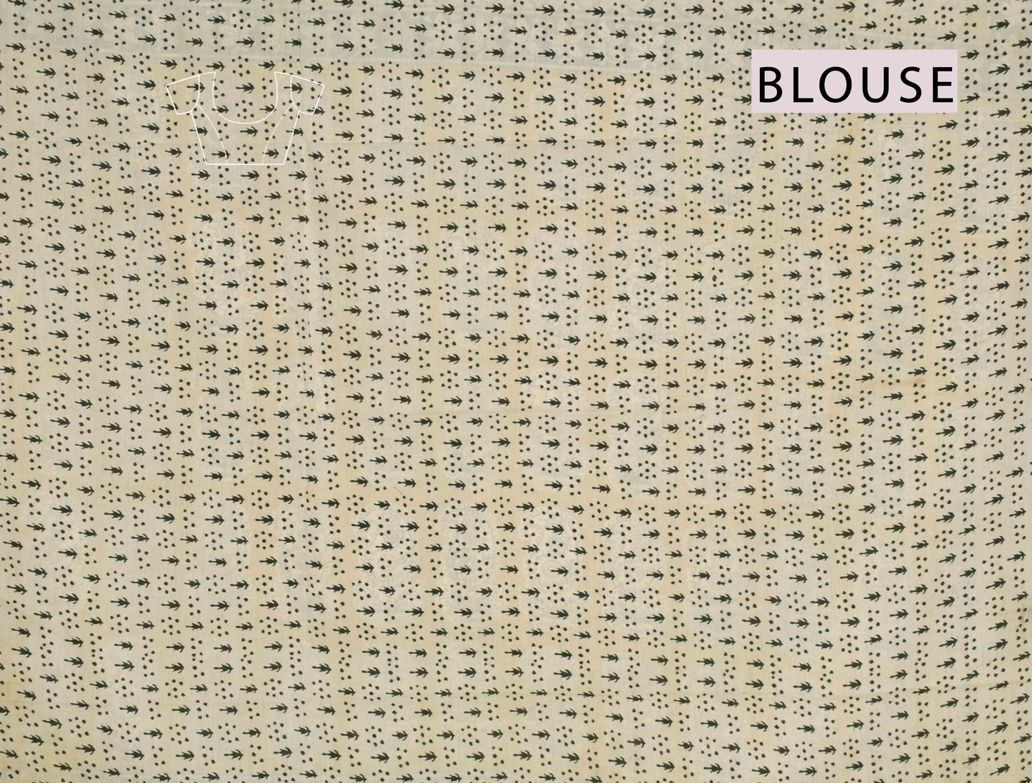 Mustard Yellow Jaipur Cotton Waves Printed Paisely Pallu Saree MODEL