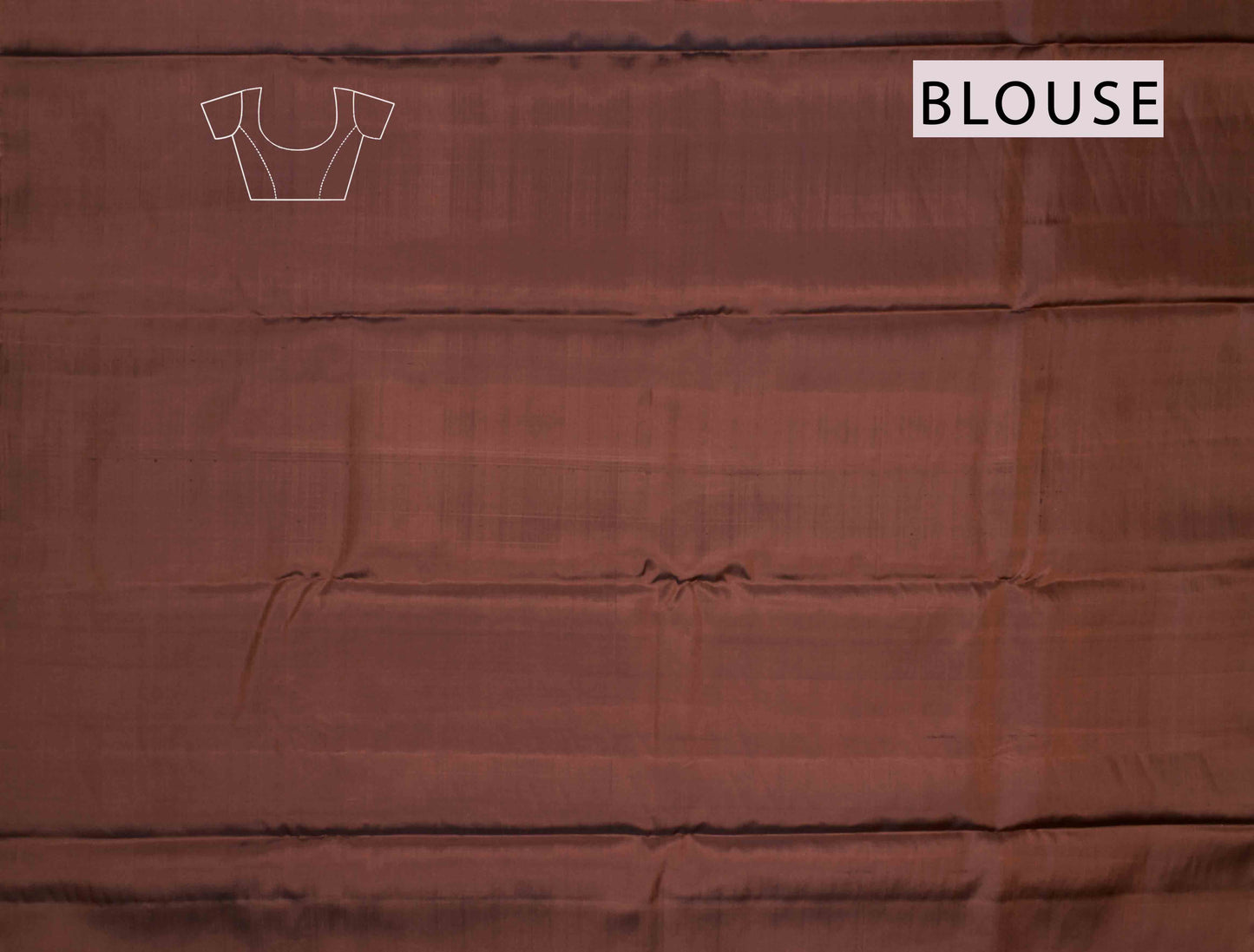 Golden Navy Blue Body Fancy Frames Butta Brown Border Pallu Semi Soft Silk Saree