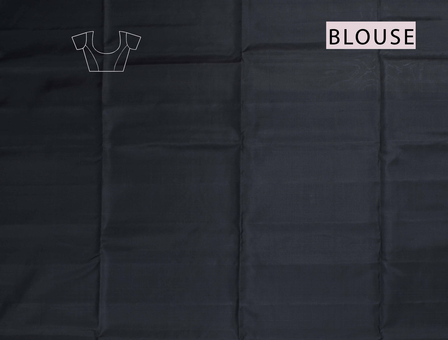 Black Pure Soft Silk Fancy Mango Butta Mango Flowers Pallu Saree NAA207