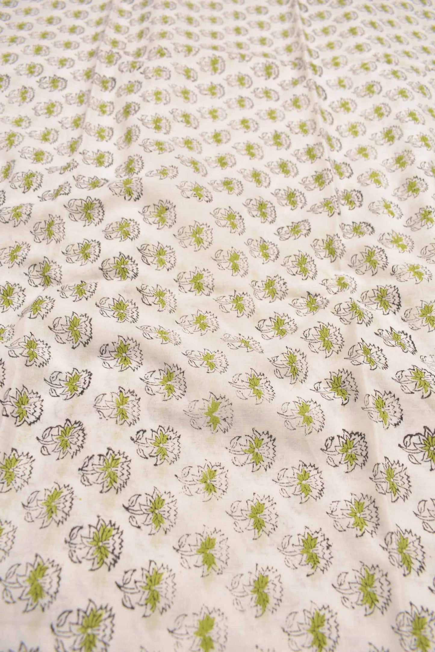 Cyan Blue Kota Cotton Chudithar Material Spring Gardenia Suit