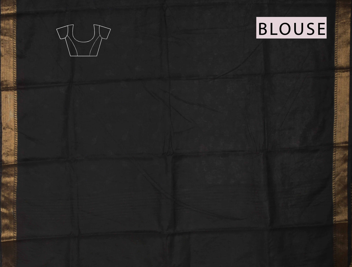 Blue Bengal Cotton Rhythms of Sea Zari Border Saree