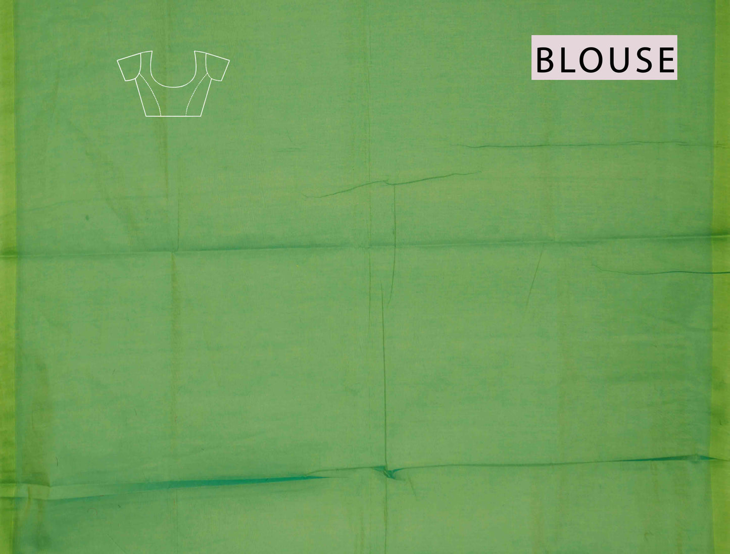 Green Pure South Cotton Zari Checks Star Pallu Saree