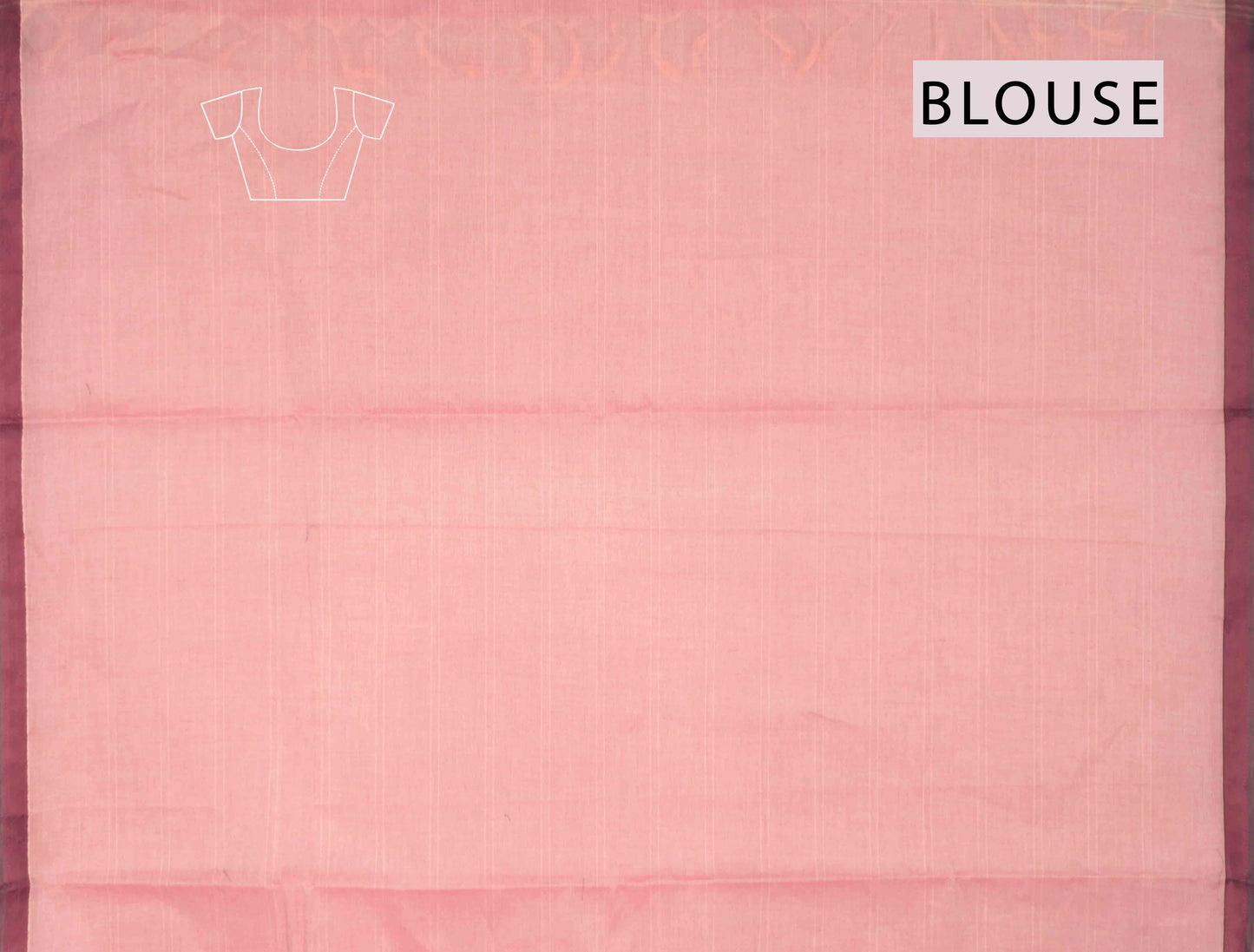 Light Pink Pure South Cotton Tulips Butta Saree - CHECKED