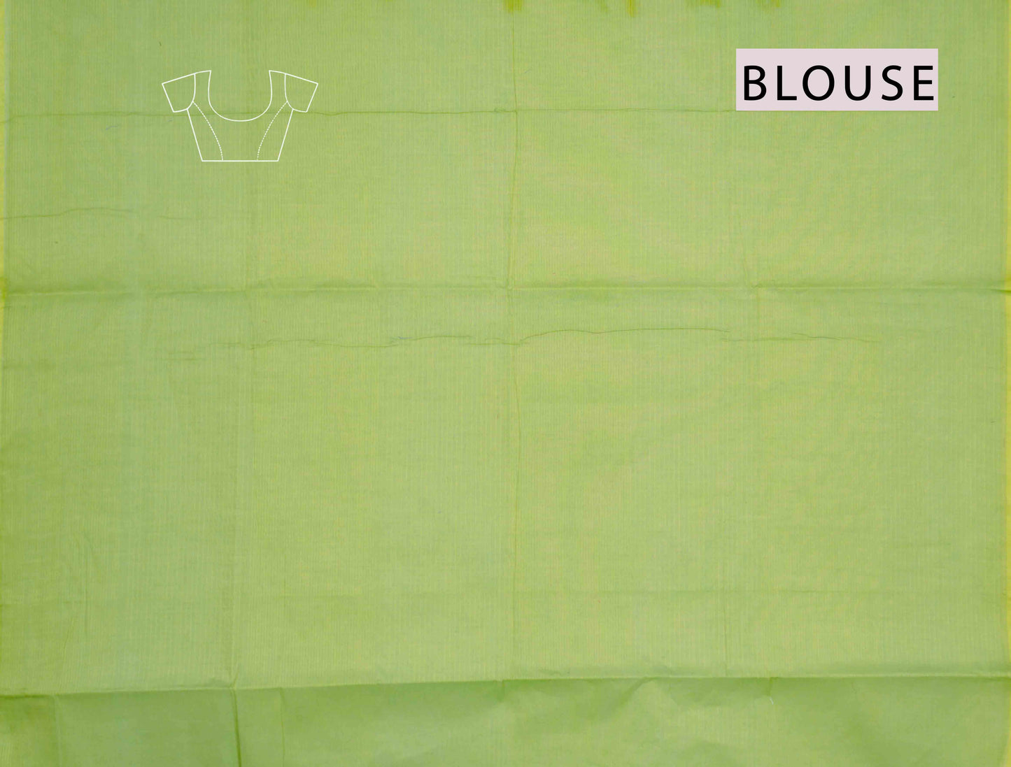 Green Pure South Cotton Mini Checks Llama Butta Saree