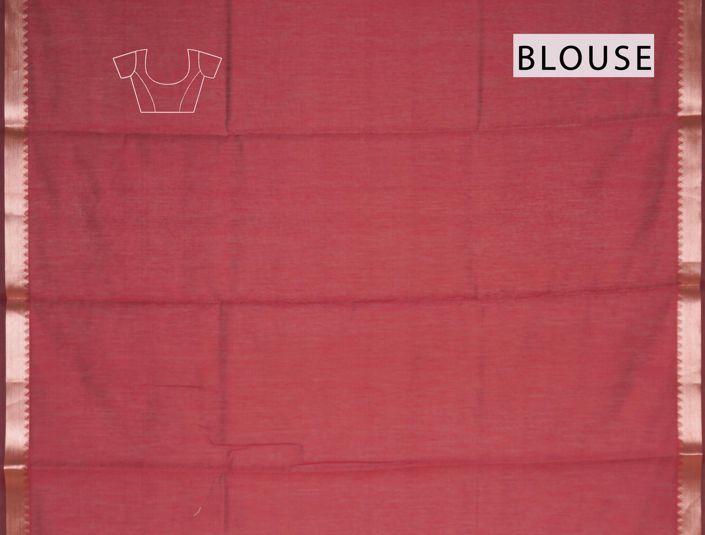 Maroon Semi Maheswari Cotton Chandrika Checks Butta Saree