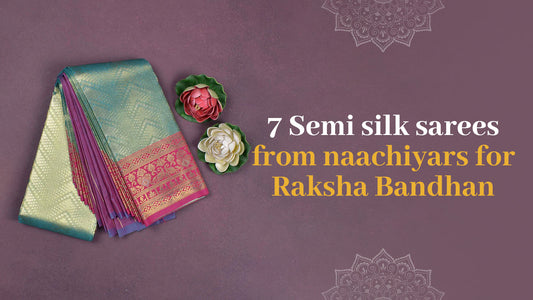 semi silk sarees