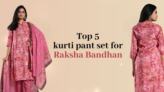 kurti pant set