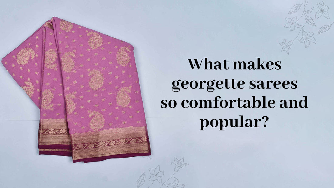 georgette saree