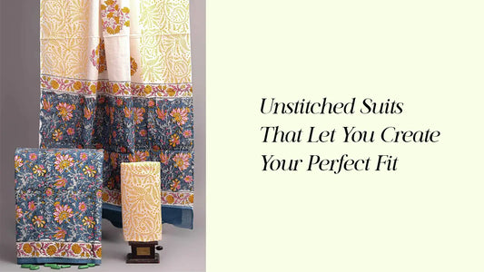 Discover Unstitched Suits Tailored Exactly to Your Fit | Naachiyars