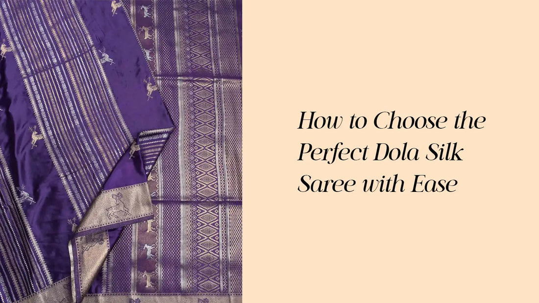How to Choose the Perfect Dola Silk Saree | Naachiyars