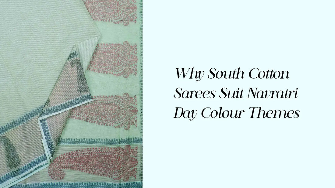 South Cotton Saree for Navratri: Colour Theme Guide | Naachiyars