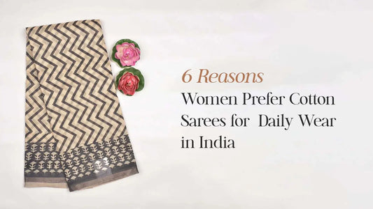 6 Reasons Women Prefer Cotton Sarees for Daily Wear in India