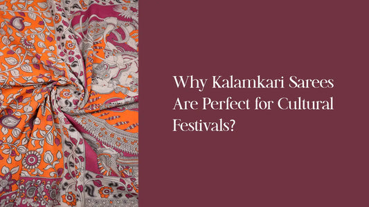 Why Kalamkari Sarees Are Perfect for Cultural Festivals? | Naachiyars