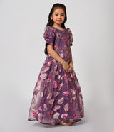 Elegant Brasso Long Gown for Girls