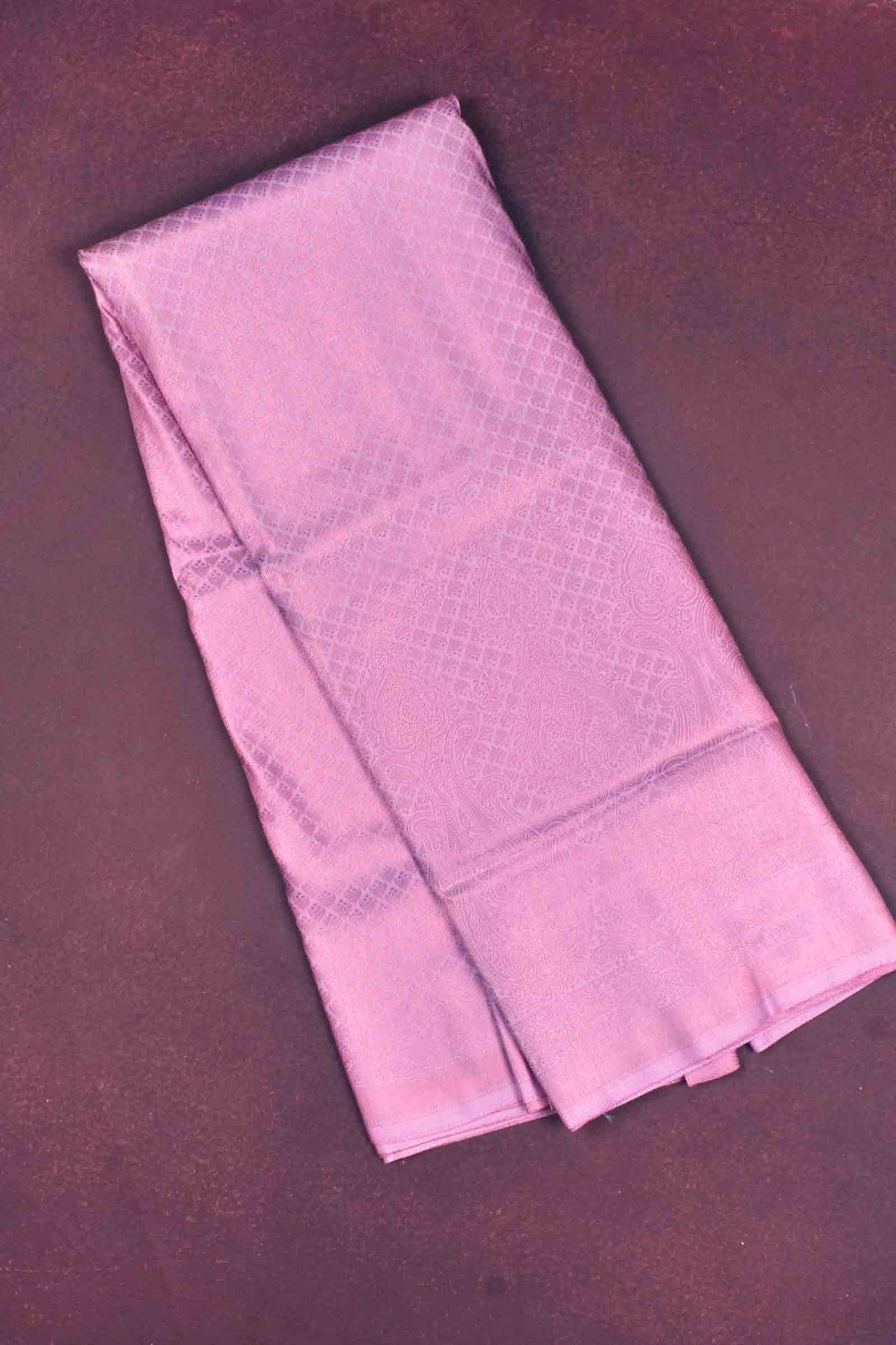 Light Pink Self Banaras Softy Saree