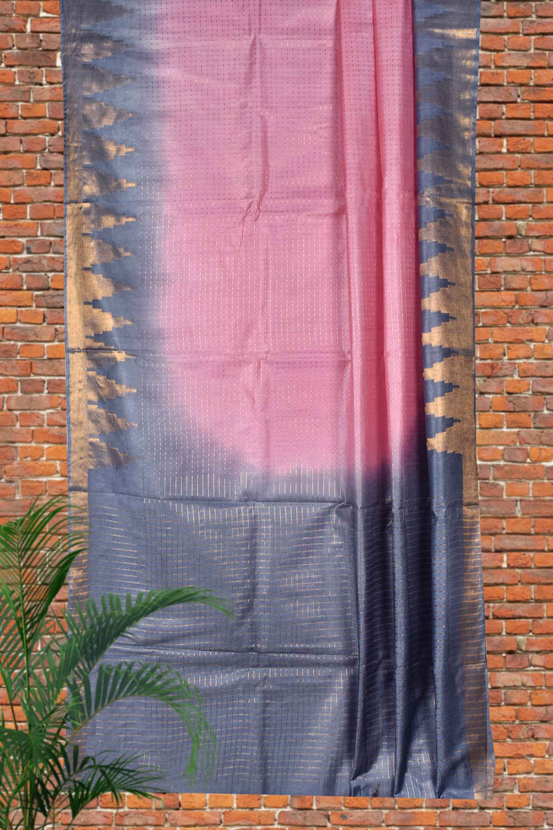 Pink Bengal Banswara Cotton Saree