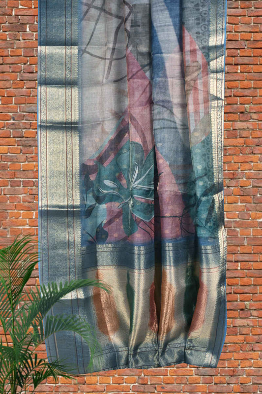 Rose Kota Jari Saree