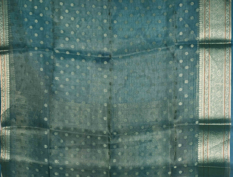 Blue Kota Jari Saree