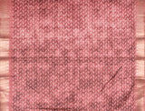 Light Pink Digital Kotha Cotton Saree