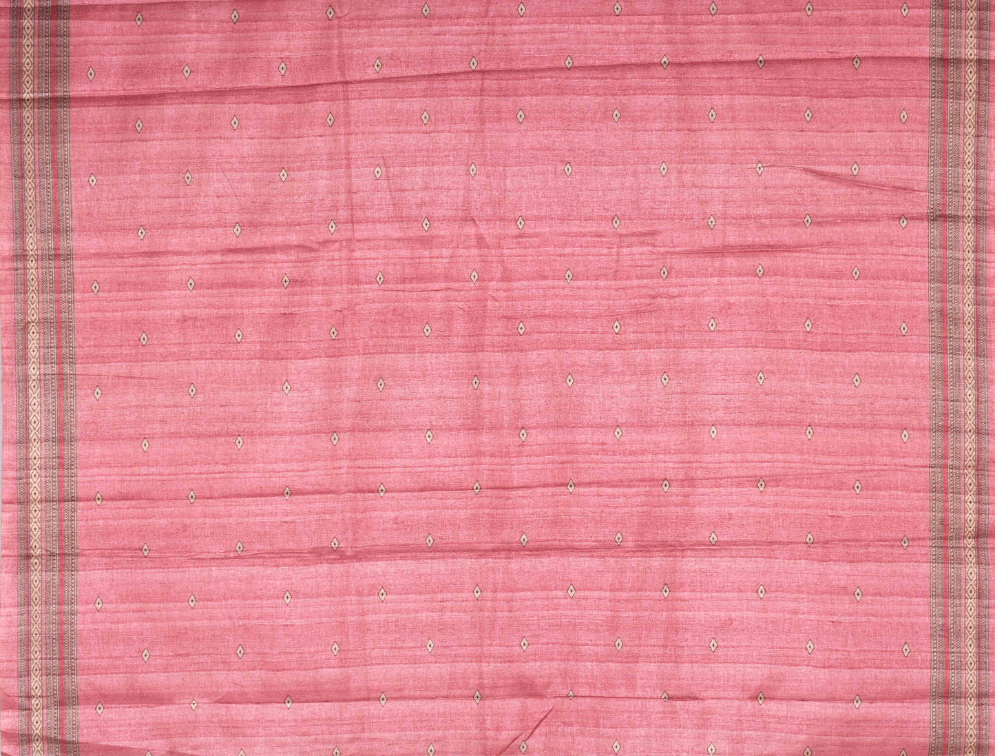 Sandal Manipuri Tussar Saree