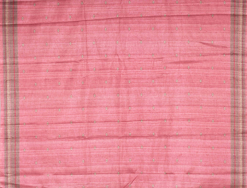 Sandal Manipuri Tussar Saree