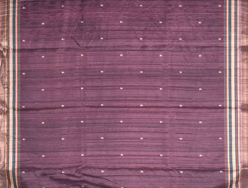 Violet Handloom Kotha Saree