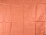 Peach Cotton Silk Weaving Saree