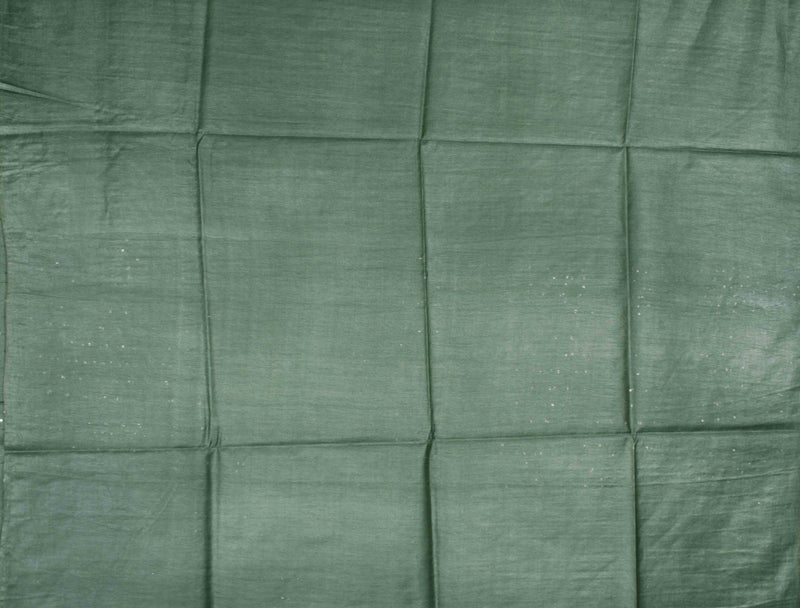Light Green Cotton Silk Weaving Saree