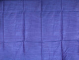 Violet Blue Cotton Silk Weaving Saree
