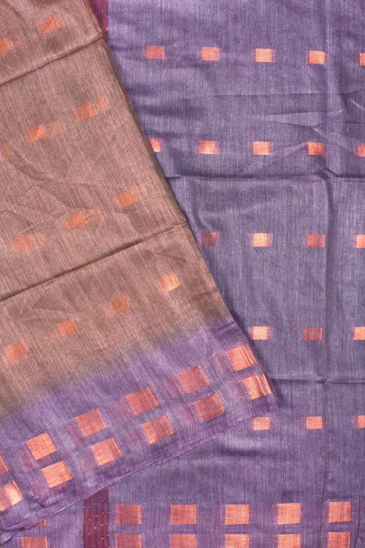 Brown Banswara Dobby Saree