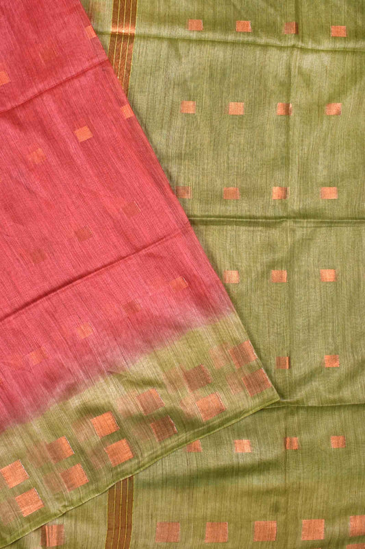 Pink Banswara Dobby Saree