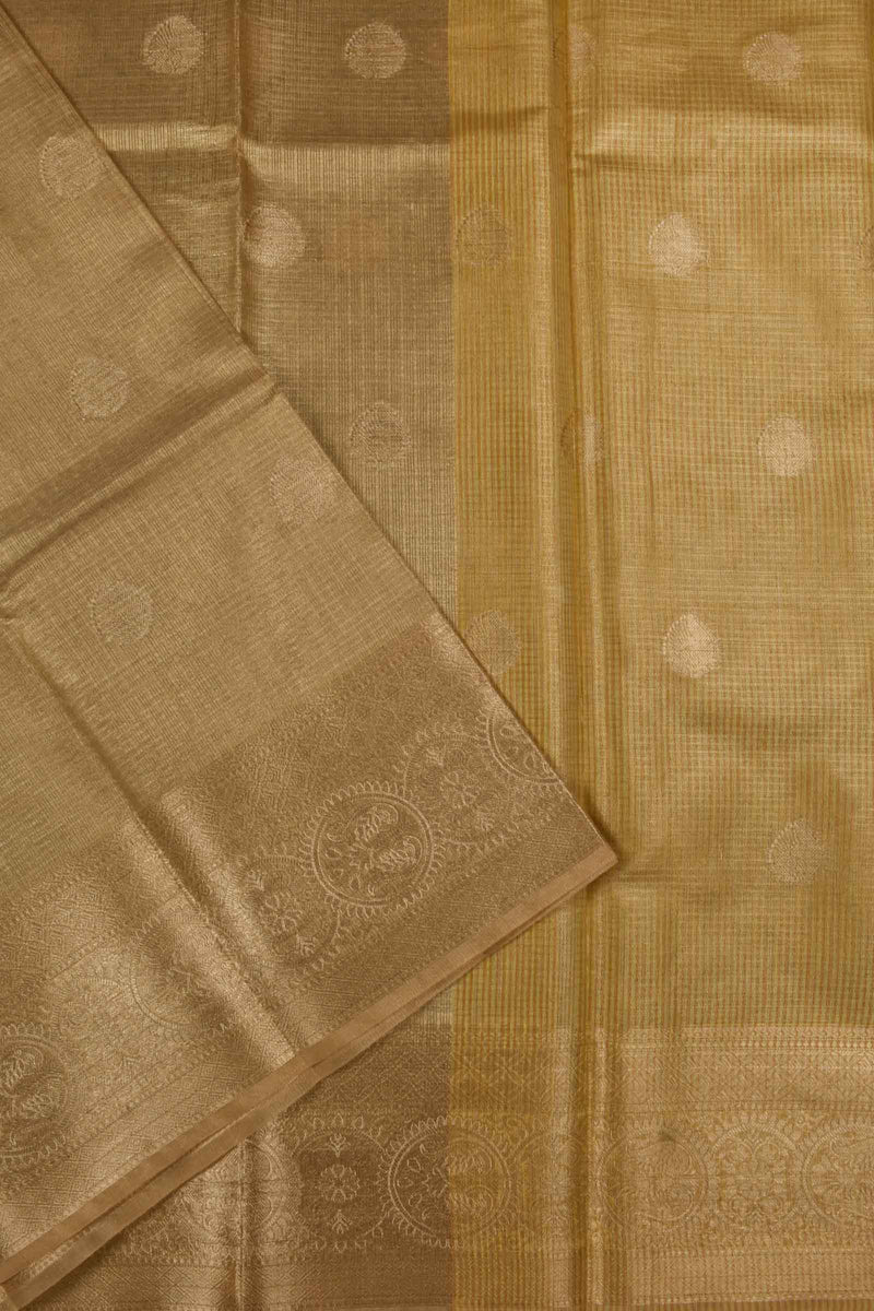 Gold Tissue Coin Butta Saree