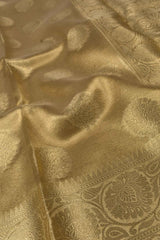 Gold Tissue Fancy Tree Butta Gold Pallu Saree