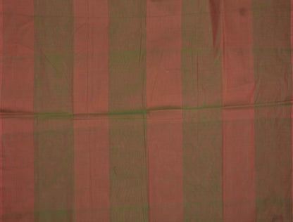 Dark Green Pure South Cotton Kolam Butta Self Kolam Pallu Saree