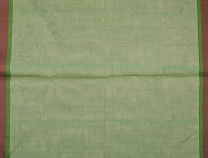 Green Pure South Cotton Peacock Butta Rich Pallu Saree