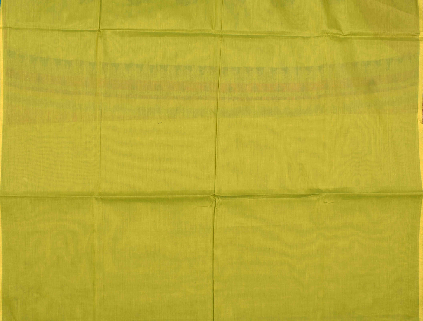 Green Pure South Cotton Fancy Border Rich Pallu Saree