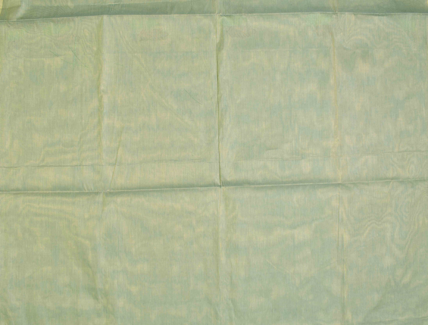 Light Green Pure South Cotton Green Jari Butta Fancy Pallu Saree